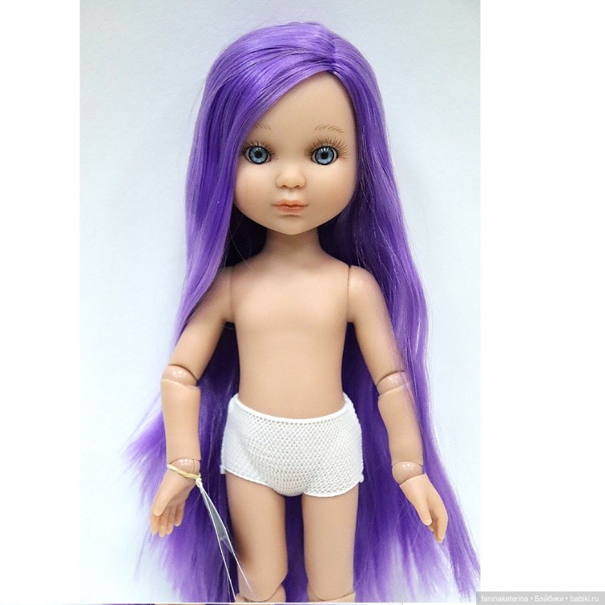Шарнирная Ева с сиреневыми волосами от Berjuan (фото 5)