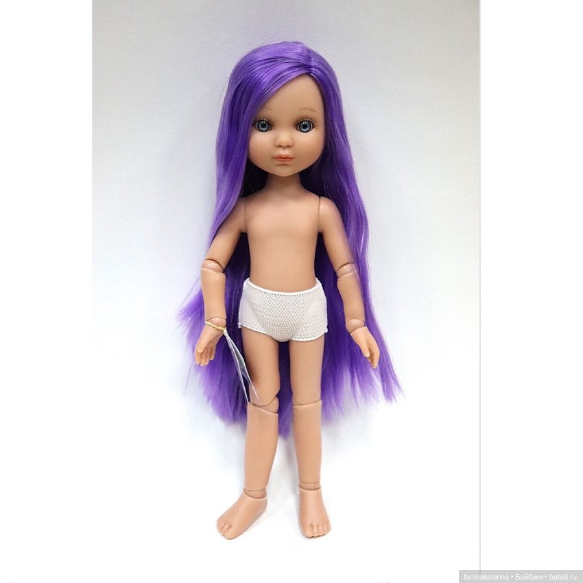 Шарнирная Ева с сиреневыми волосами от Berjuan