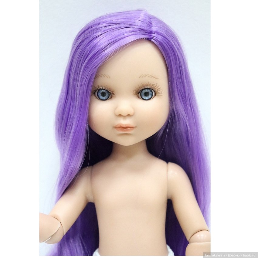 Шарнирная Ева с сиреневыми волосами от Berjuan (фото 4)