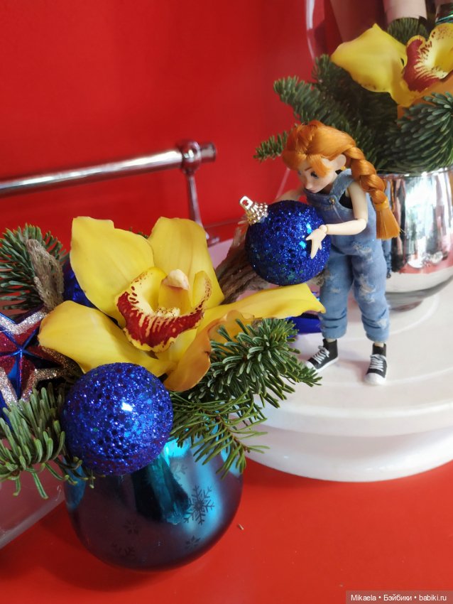 Он приближается — Новый год и Рождество: праздничные фото кукол (фото 4)