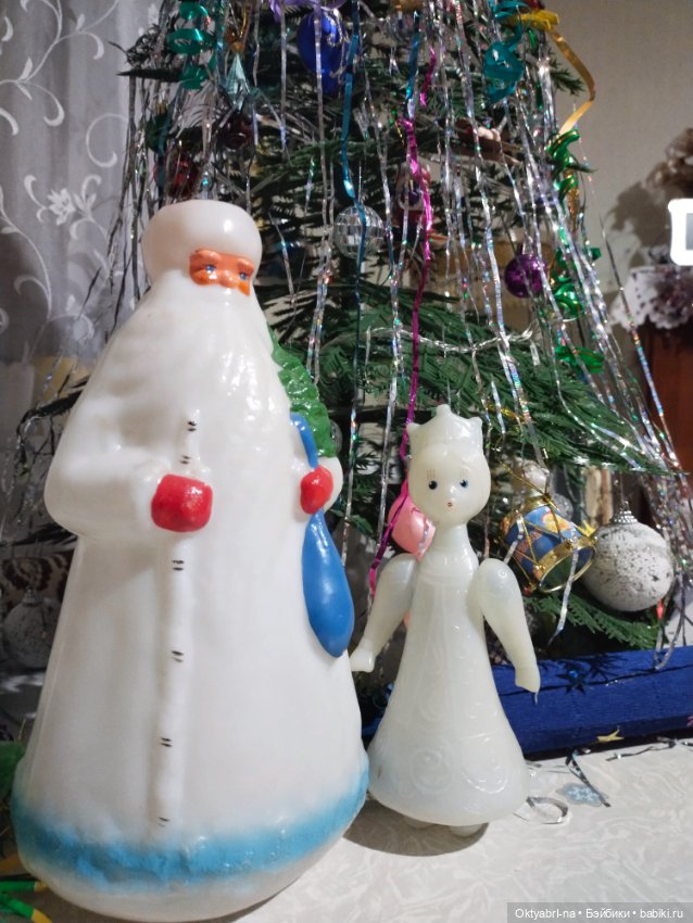 Винтажный новый год — Игрушки СССР и советского детства: резиновые (фото 3)