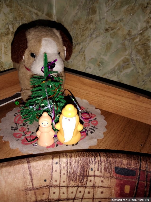 Винтажный новый год — Игрушки СССР и советского детства: резиновые
