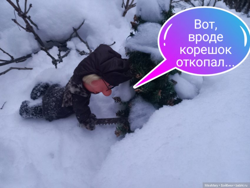 "Веселые картинки". В лес за ёлкой