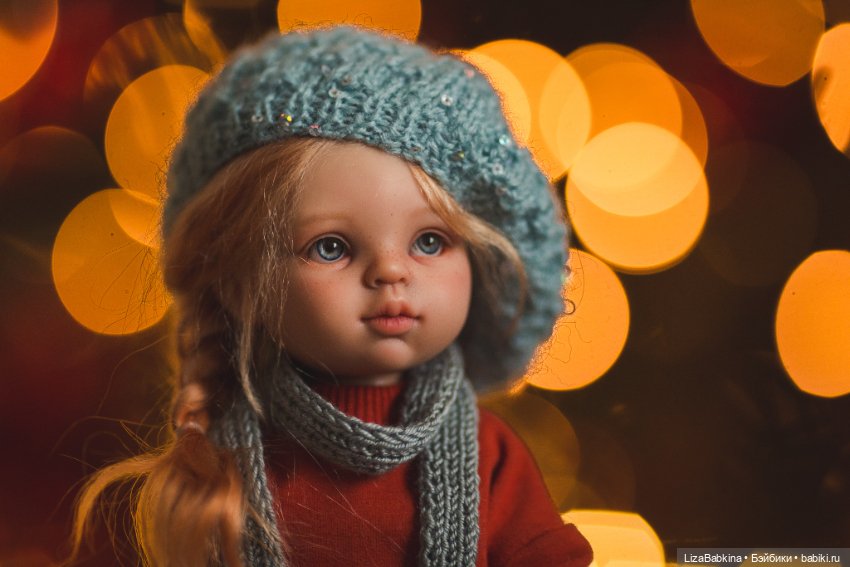 С Новым Годом — ООАК Paola Reina (Паола Рейна) и испанских кукол: перерисовка (фото 2)