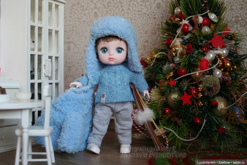 Цветы на морозе — Куклы Baboliy (Баболи (фото 6)