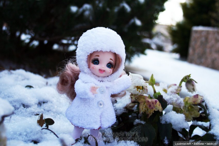 Цветы на морозе — Куклы Baboliy (Баболи (фото 2)
