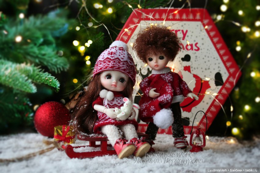С новым годом, друзья — Куклы Baboliy (Баболи (фото 6)