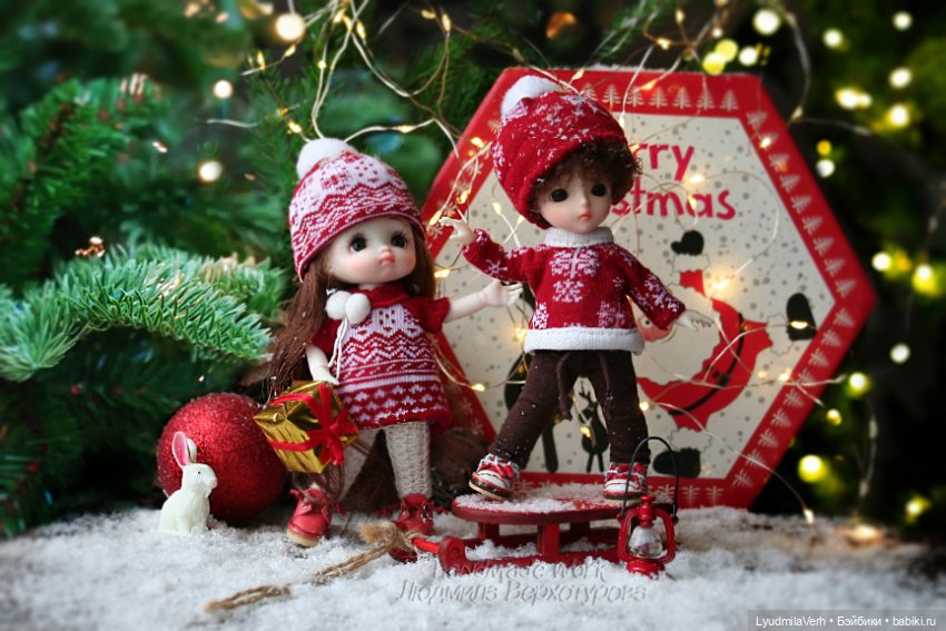 С новым годом, друзья — Куклы Baboliy (Баболи (фото 2)