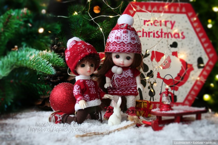 С новым годом, друзья — Куклы Baboliy (Баболи (фото 4)