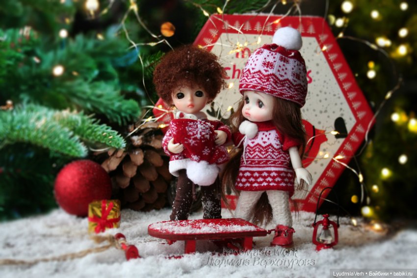 С новым годом, друзья — Куклы Baboliy (Баболи (фото 7)