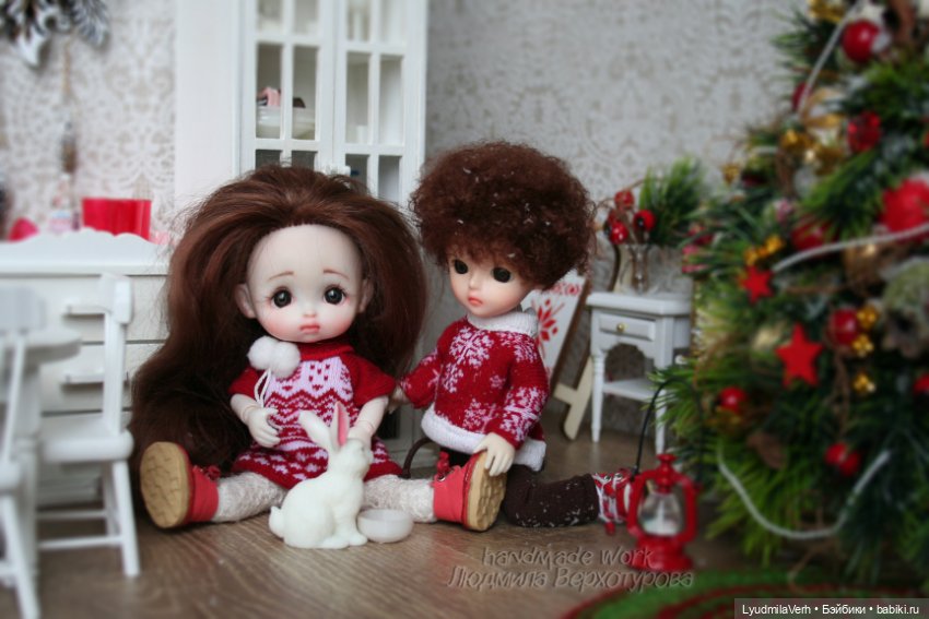 С новым годом, друзья — Куклы Baboliy (Баболи (фото 9)