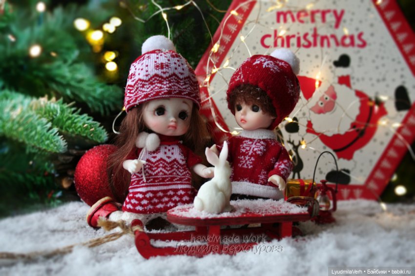 С новым годом, друзья — Куклы Baboliy (Баболи (фото 5)