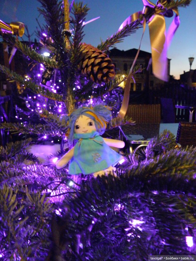 С Новым Годом от девочки по имени Радость из Венеции