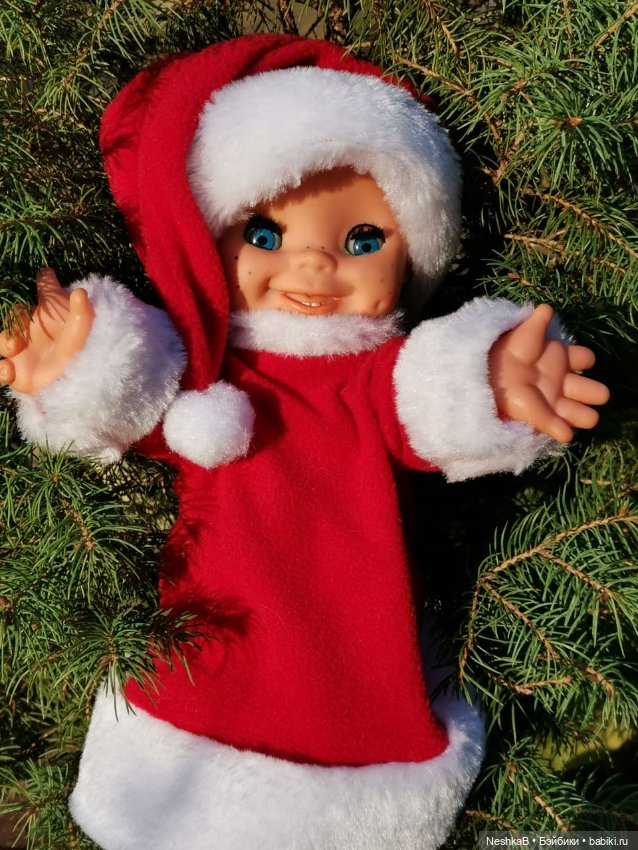 С Новым Годом — Винтажные куклы ГДР (Немки): Бигги (фото 2)