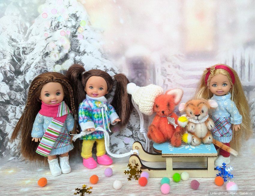 С Новым годом — Домашние коллекции кукол: фото собраний (фото 5)