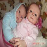 Мои реборн-малыши Виточка и Шурик - новые фото