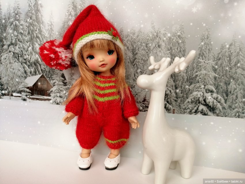 Новогодняя фотосессия малышки Тори