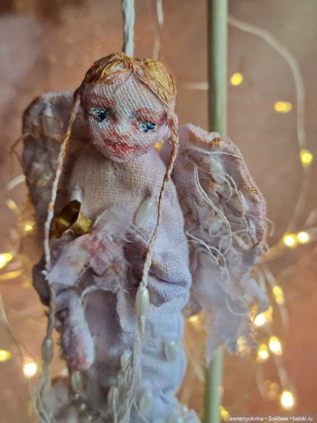 Текстильный ангел — Авторские текстильные куклы: Вальдорфские (фото 2)
