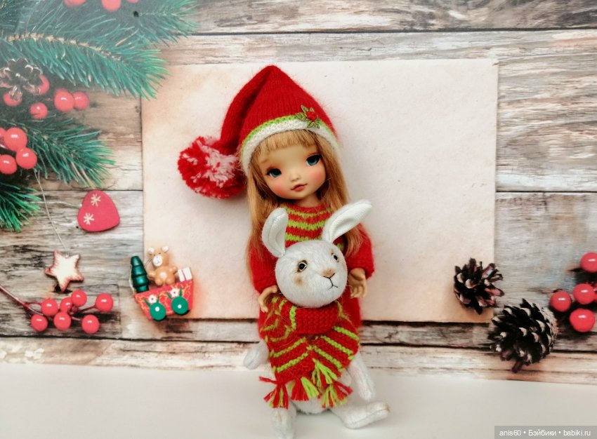 Новогодняя фотосессия малышки Тори (фото 2)