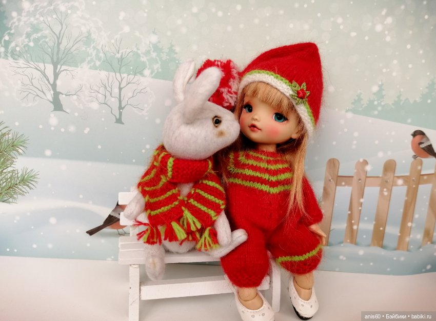 Новогодняя фотосессия малышки Тори (фото 7)