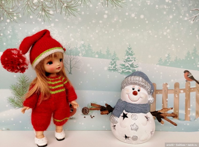 Новогодняя фотосессия малышки Тори (фото 8)