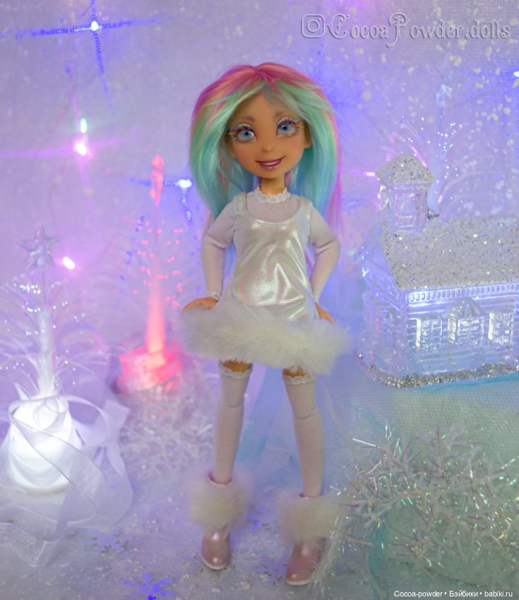 С Новым годом — ООАК и репейнт игровых кукол: Bratz (фото 4)