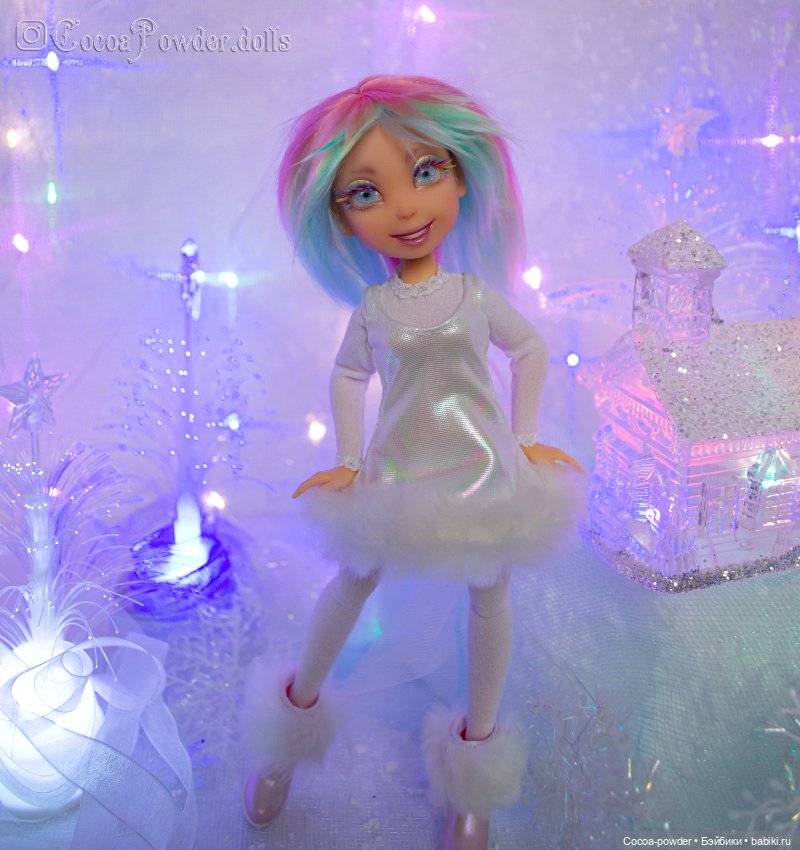 С Новым годом — ООАК и репейнт игровых кукол: Bratz (фото 8)