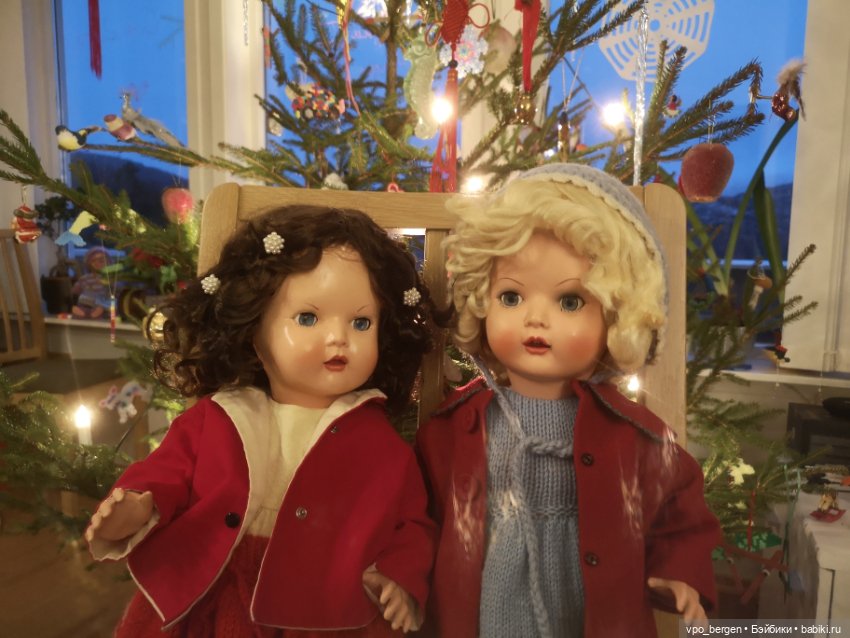 С Новым годом — Винтажные куклы ГДР (Немки): Бигги (фото 3)