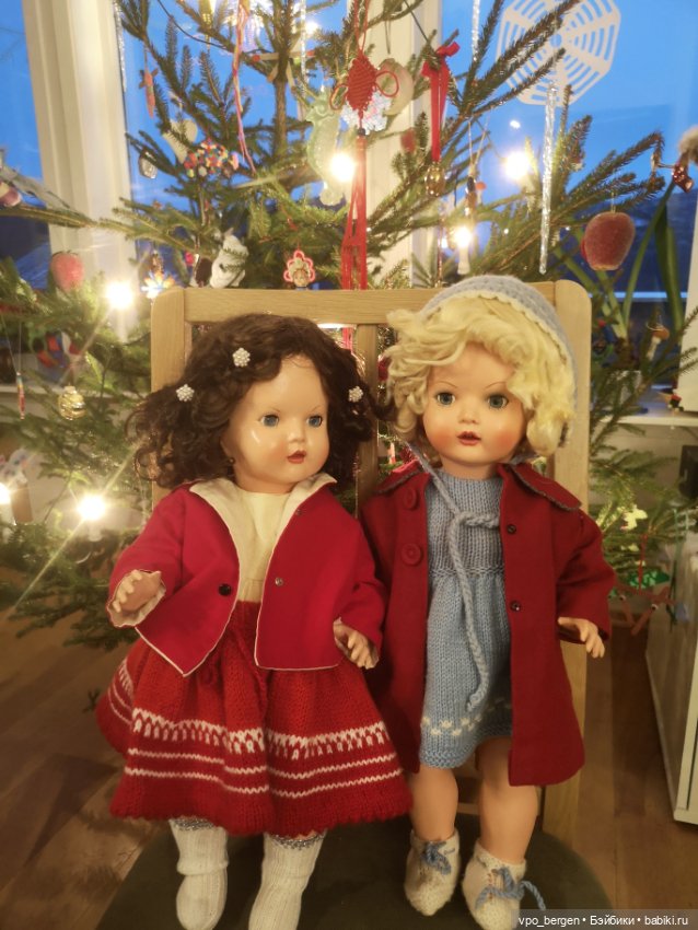 С Новым годом — Винтажные куклы ГДР (Немки): Бигги (фото 2)