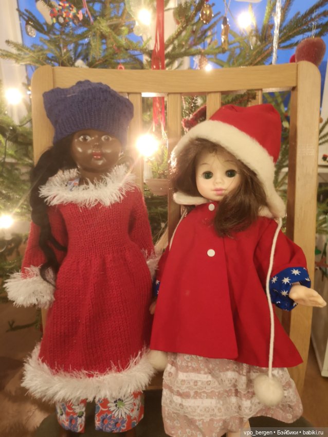 С Новым годом — Винтажные куклы ГДР (Немки): Бигги (фото 5)