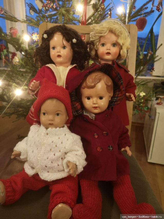 С Новым годом — Винтажные куклы ГДР (Немки): Бигги