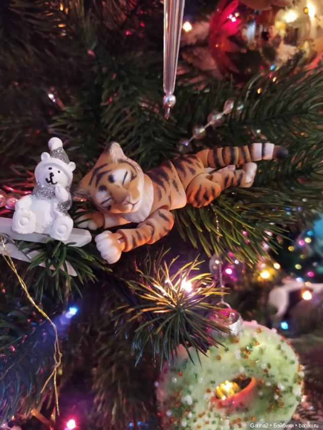 Тигрёнок — Лепка авторских игрушек и папье (фото 7)