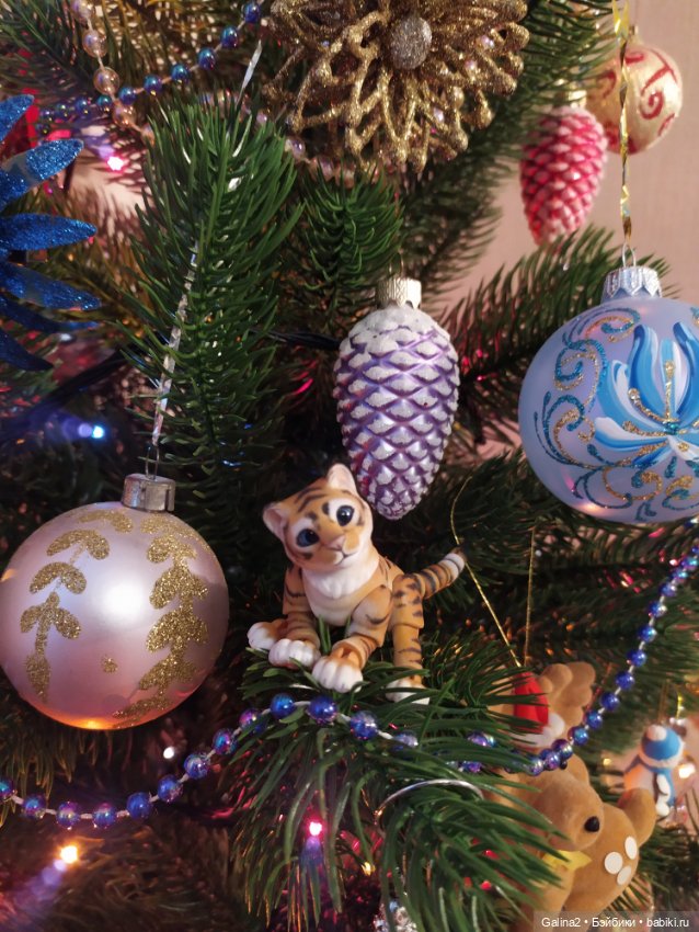 Тигрёнок — Лепка авторских игрушек и папье (фото 8)