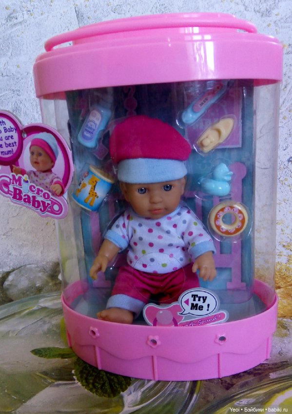 Пупс micro baby — Игровые куклы разных производителей (Разное): редкие бренды