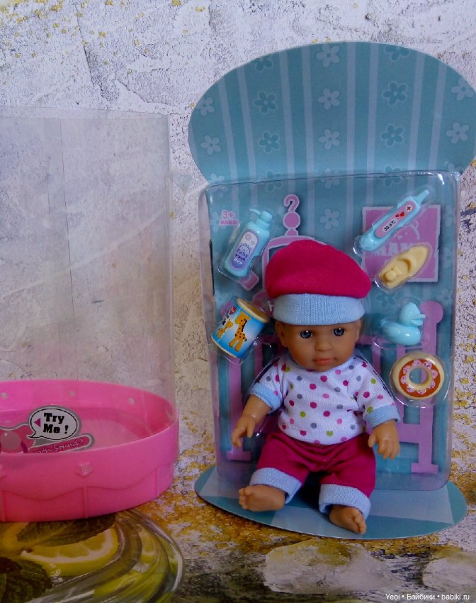 Пупс micro baby — Игровые куклы разных производителей (Разное): редкие бренды (фото 5)