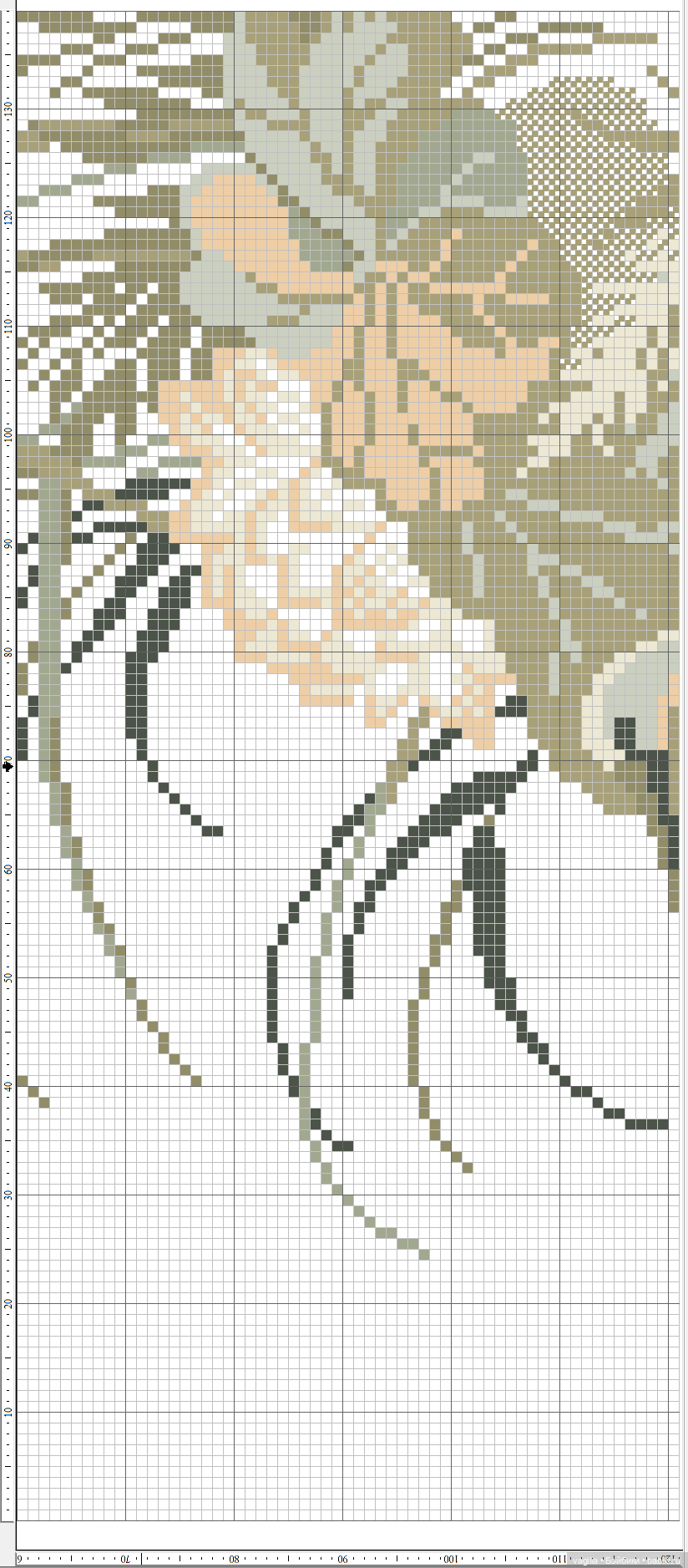 Крупные птицы крестом — Схемы вышивки крестом: фото узоров (фото 10)