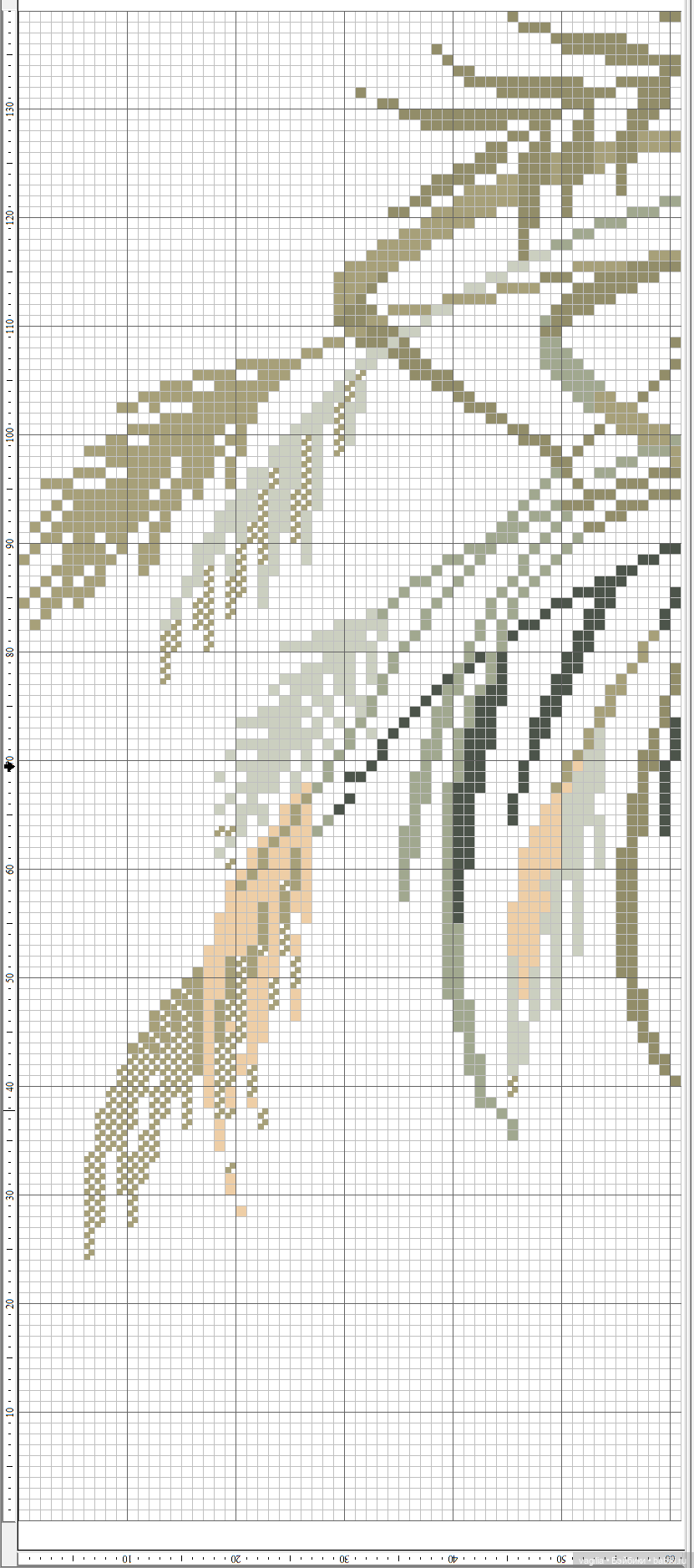 Крупные птицы крестом — Схемы вышивки крестом: фото узоров (фото 9)