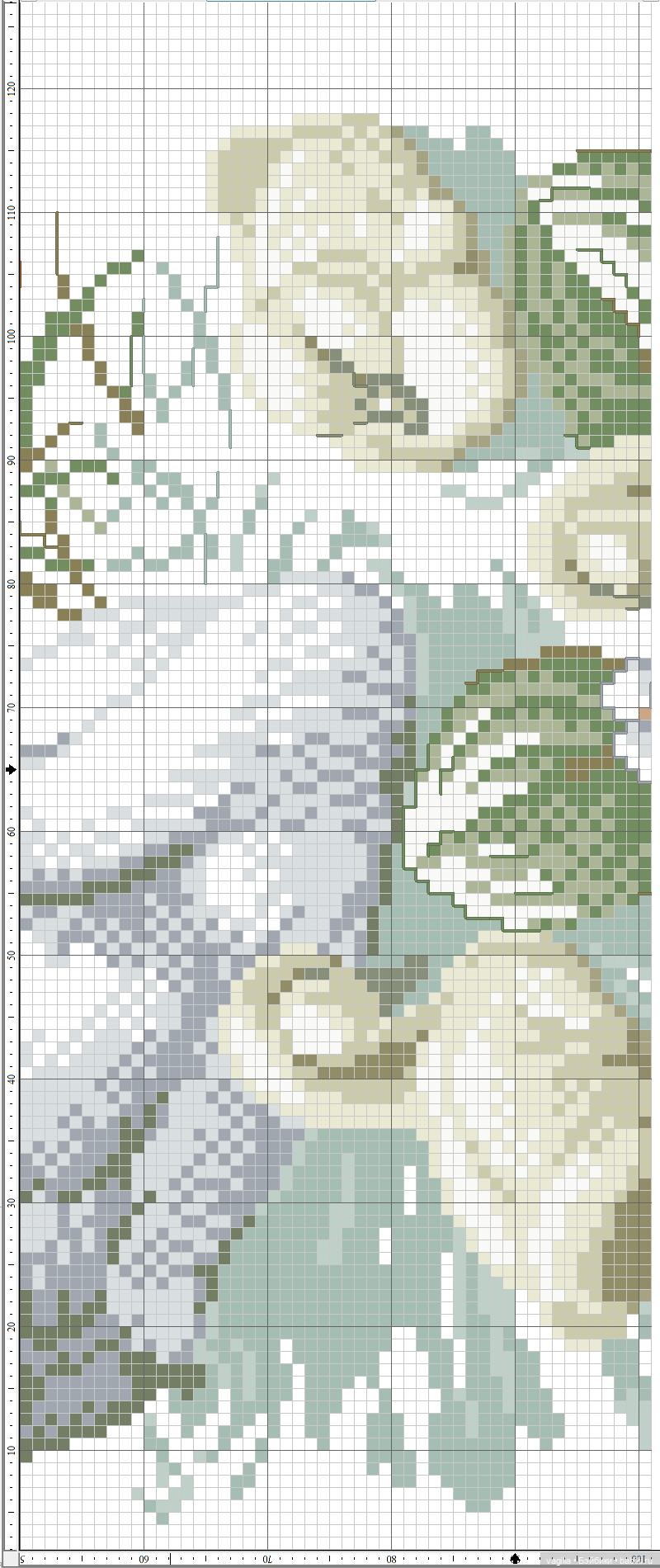 Крупные птицы крестом — Схемы вышивки крестом: фото узоров