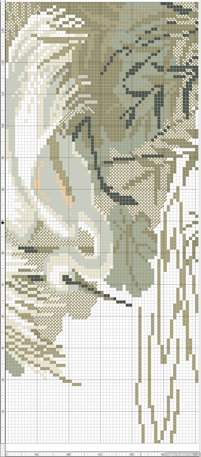 Крупные птицы крестом — Схемы вышивки крестом: фото узоров