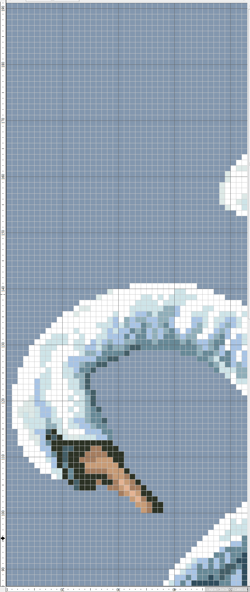 Крупные птицы крестом — Схемы вышивки крестом: фото узоров