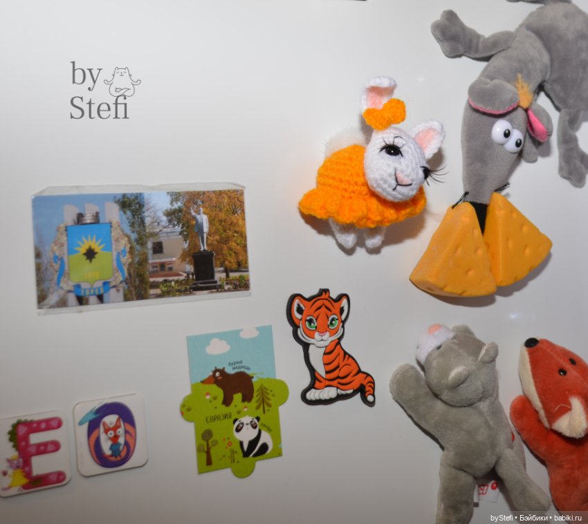 Ещё один зайчишка. Зайчиха. Магнитик (фото 8)