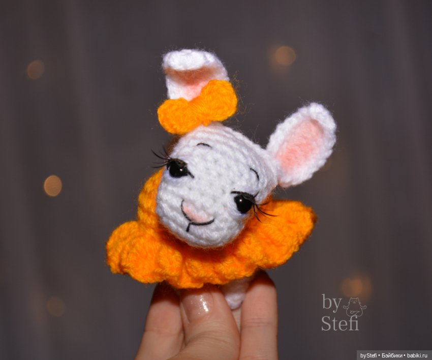 Ещё один зайчишка. Зайчиха. Магнитик (фото 9)