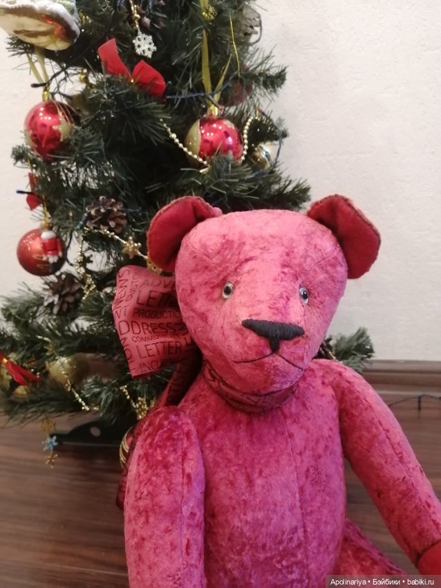 Christmas bear — Авторские мишки Тедди и друзья: фото (фото 2)