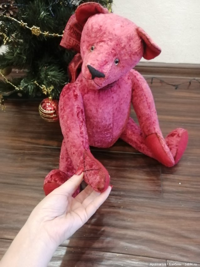 Christmas bear — Авторские мишки Тедди и друзья: фото (фото 8)