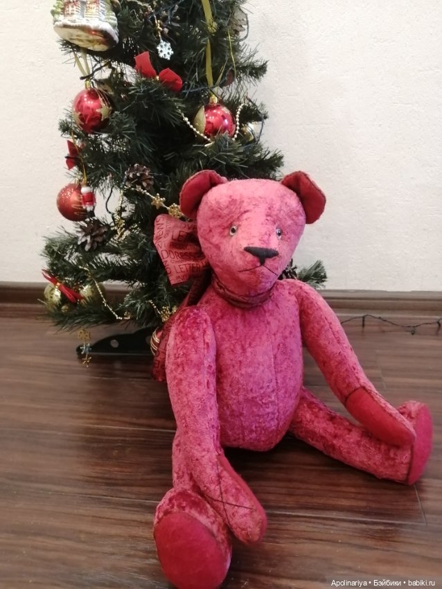 Christmas bear — Авторские мишки Тедди и друзья: фото