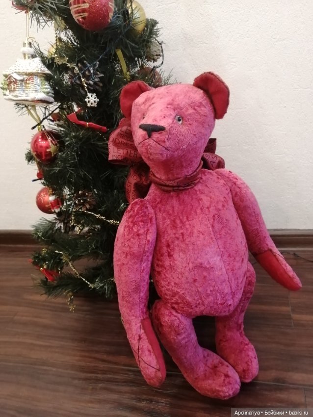 Christmas bear — Авторские мишки Тедди и друзья: фото (фото 6)