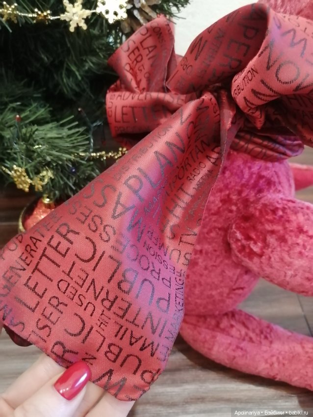 Christmas bear — Авторские мишки Тедди и друзья: фото (фото 9)