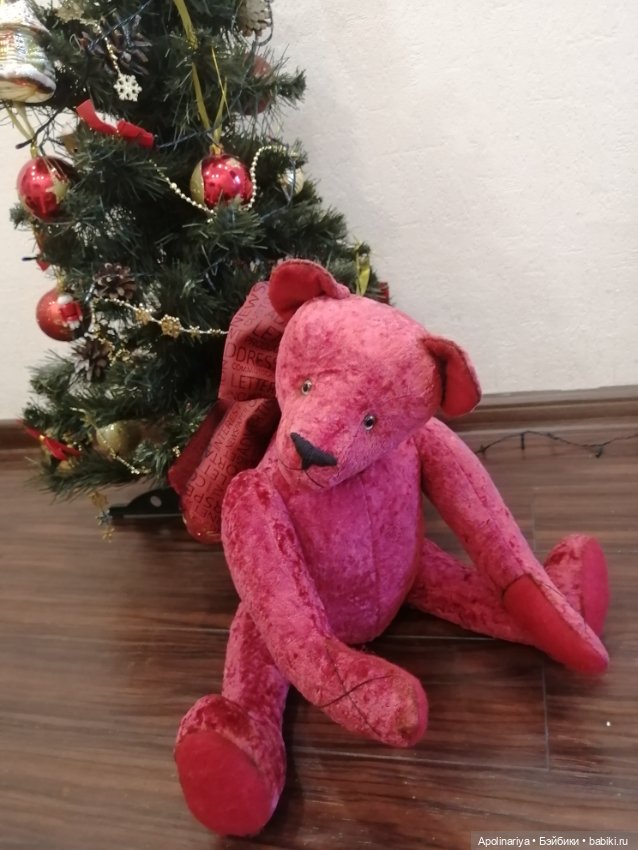 Christmas bear — Авторские мишки Тедди и друзья: фото (фото 4)
