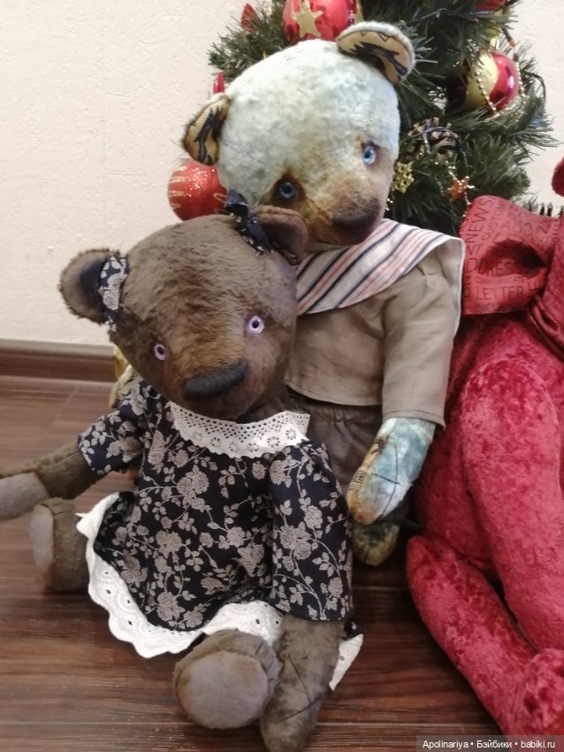 Christmas bear — Авторские мишки Тедди и друзья: фото