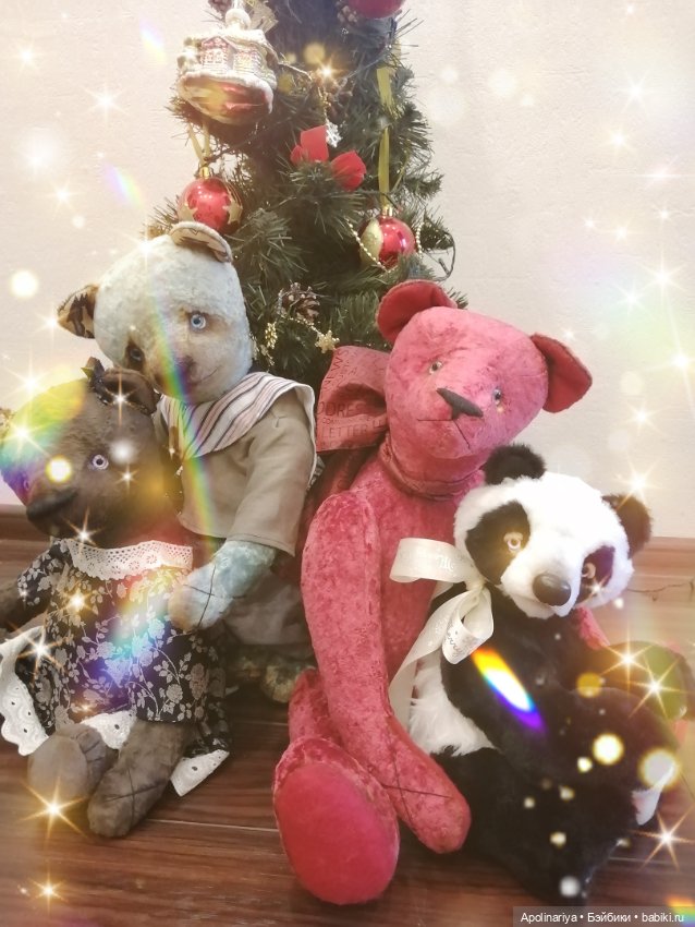 Christmas bear — Авторские мишки Тедди и друзья: фото
